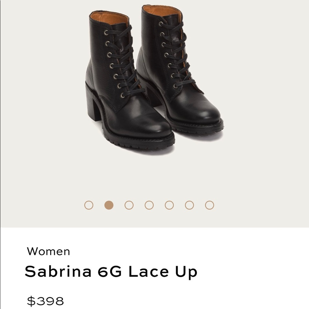 Frye Sabrina 6G Lace up